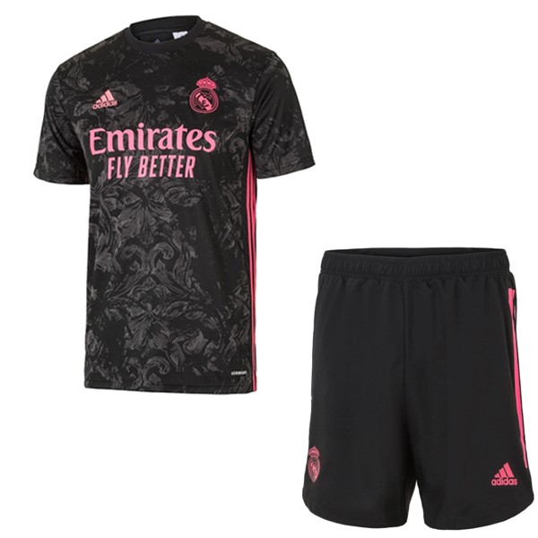 Camiseta Real Madrid 3ª Niños 2020-2021 Negro